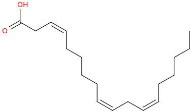 3,9,12 octadecatrienoic acid, (z,z,z) 